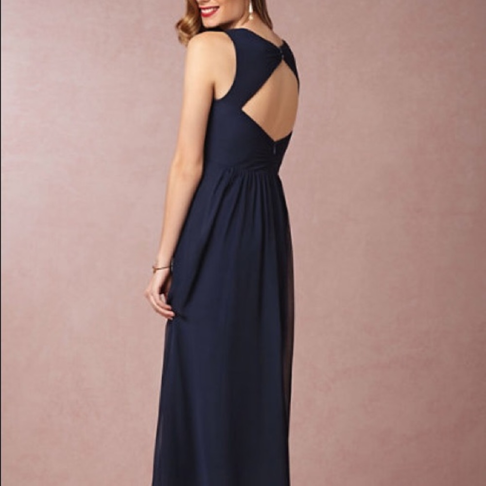 Jenny Yoo Eloise Dress - Navy - Size 08